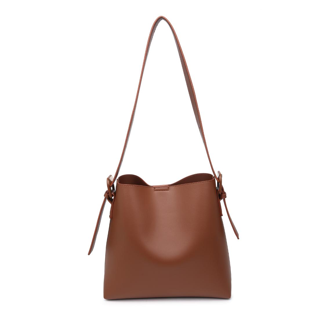 Product Image of Urban Expressions Addilyn Bucket 840611199638 View 5 | Chocolate