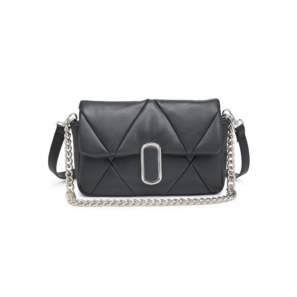 Woman wearing Black Urban Expressions Anderson Crossbody 840611113788 View 5 | Black
