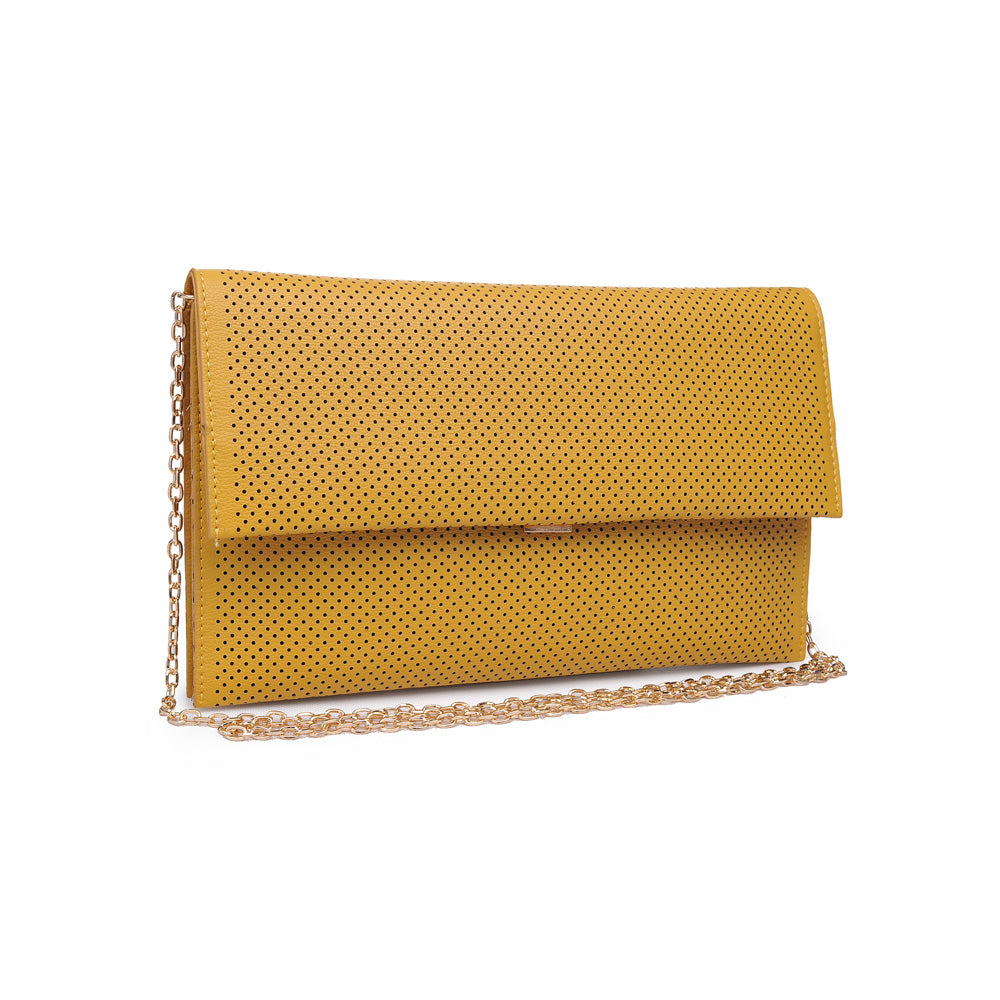 Product Image of Urban Expressions Waverly Clutch NA-840611159557 View 2 | Mustard