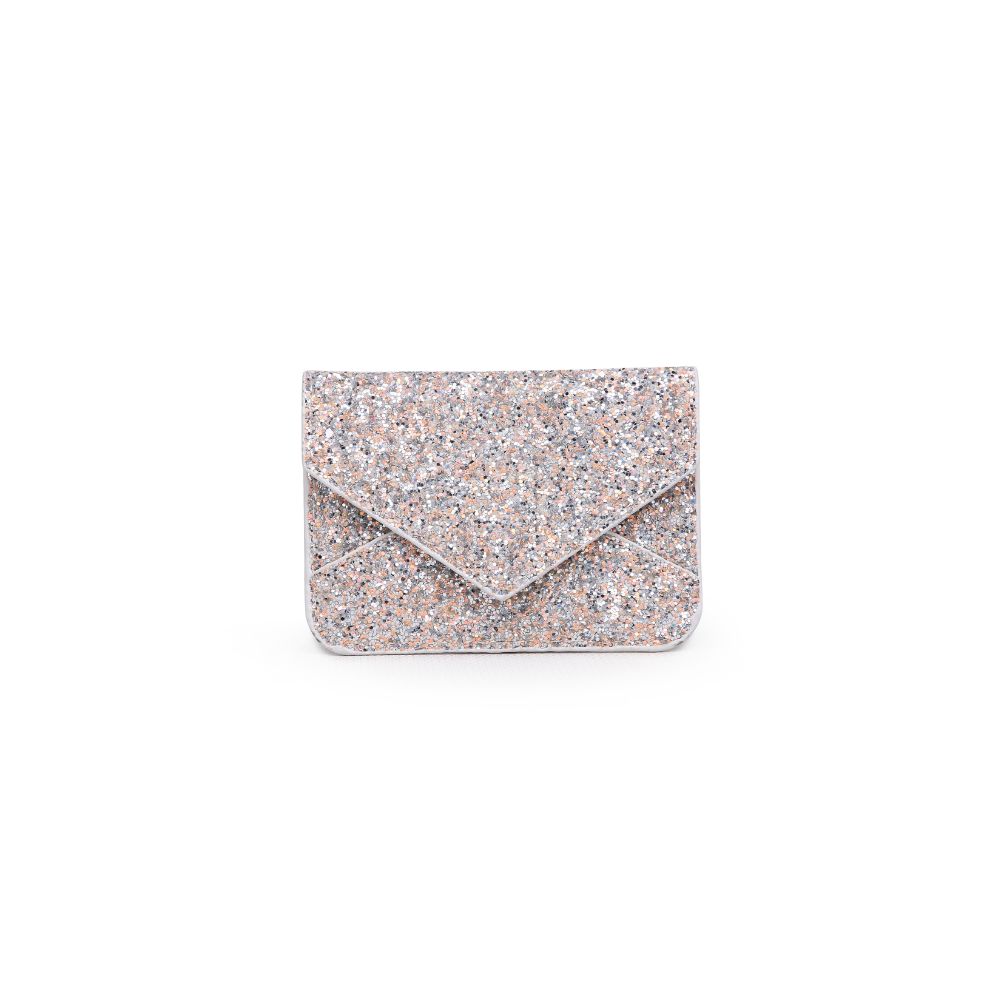 Product Image of Urban Expressions Fifi Confetti Card Holder NA-840611164858 View 1 | Nude Multi