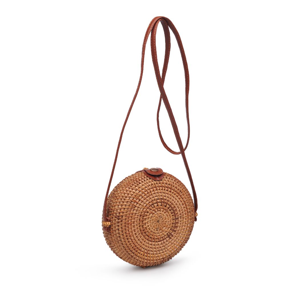 Woman wearing Natural Urban Expressions Bacara Crossbody 840611167576 View 6 | Natural