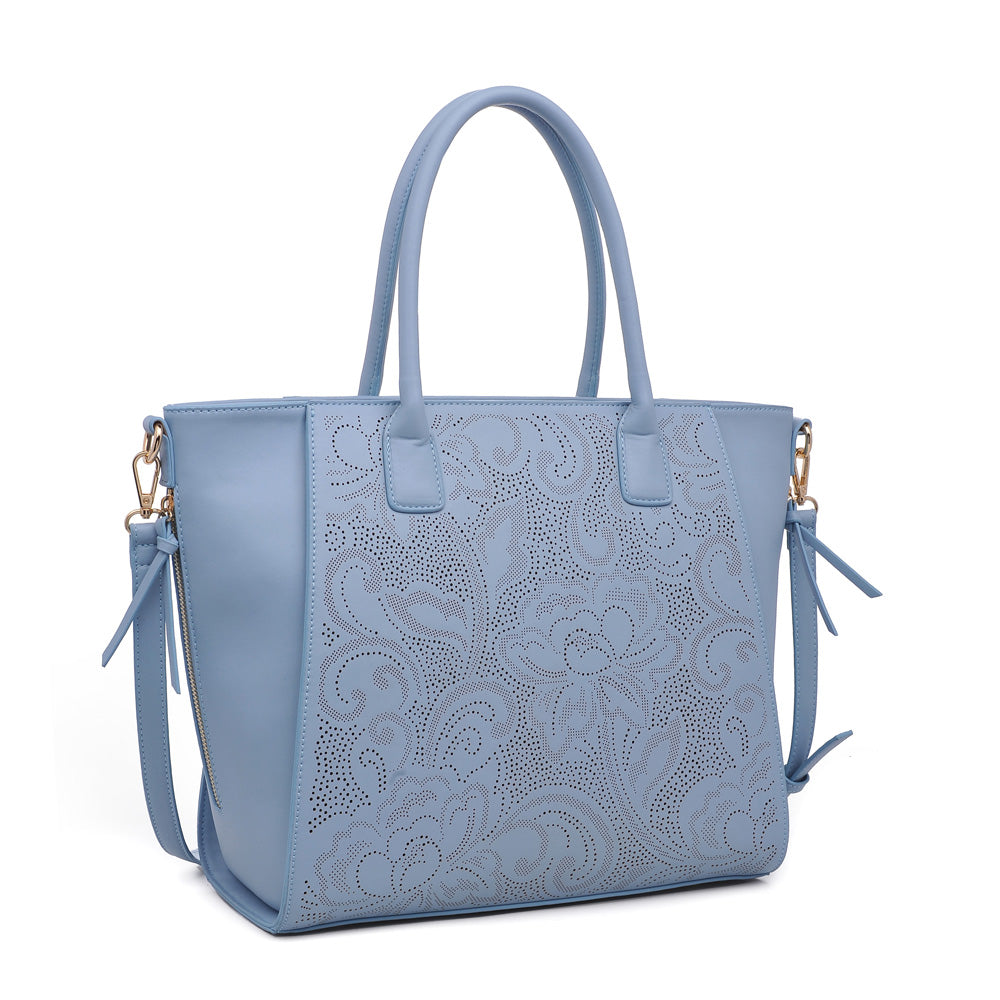 Product Image of Urban Expressions Primrose Tote NA-840611158819 View 2 | Blue