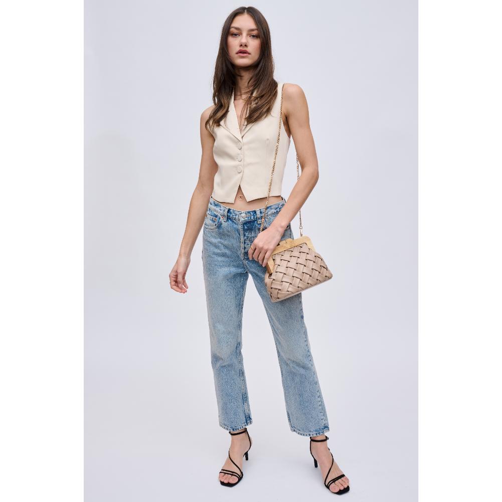 Woman wearing Natural Urban Expressions Matilda Clutch 840611192103 View 3 | Natural