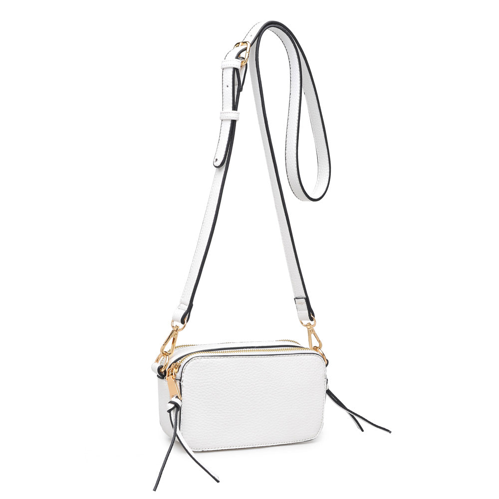 Product Image of Urban Expressions Wes Crossbody 840611146083 View 1 | White