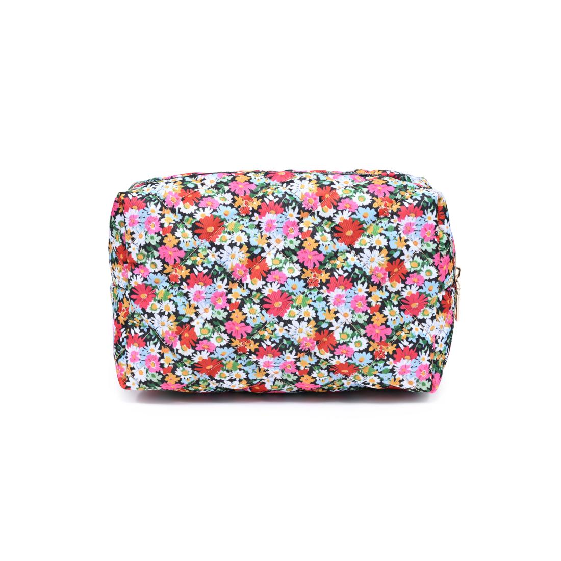 Urban Essentials Petal Parade Cosmetic & Travel Organizer Pouch 840504210129 View 3 | Multi