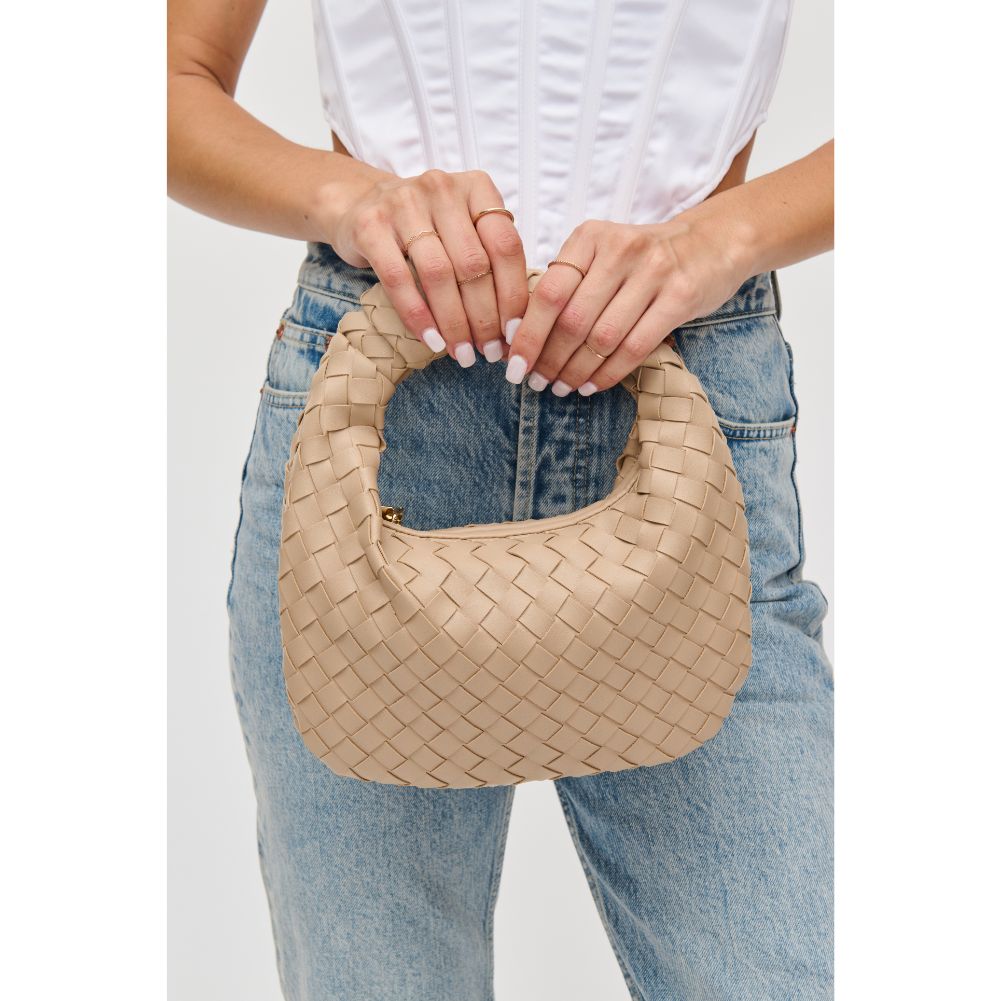 Woman wearing Natural Urban Expressions Tracy - Woven Clutch 840611109699 View 4 | Natural