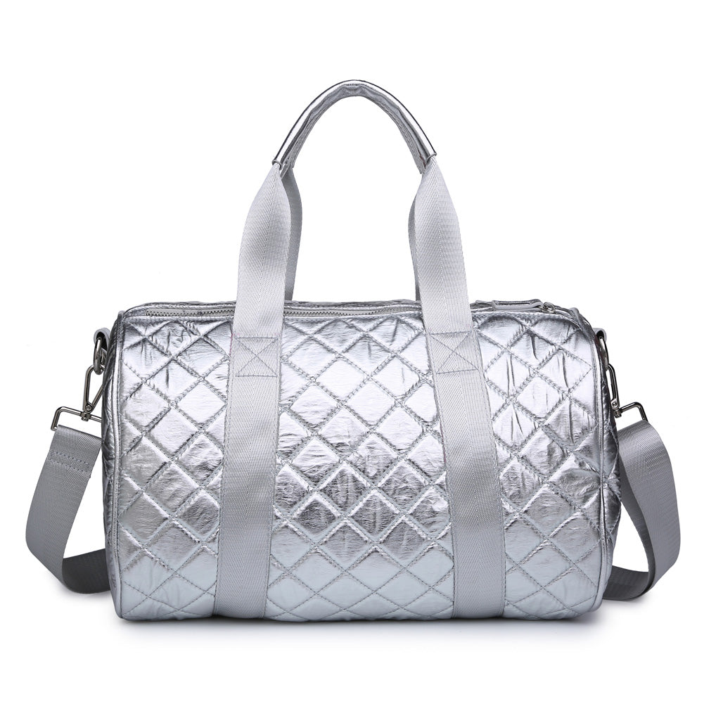 Product Image of Urban Expressions Barre Duffel NA-840611155016 View 1 | Silver