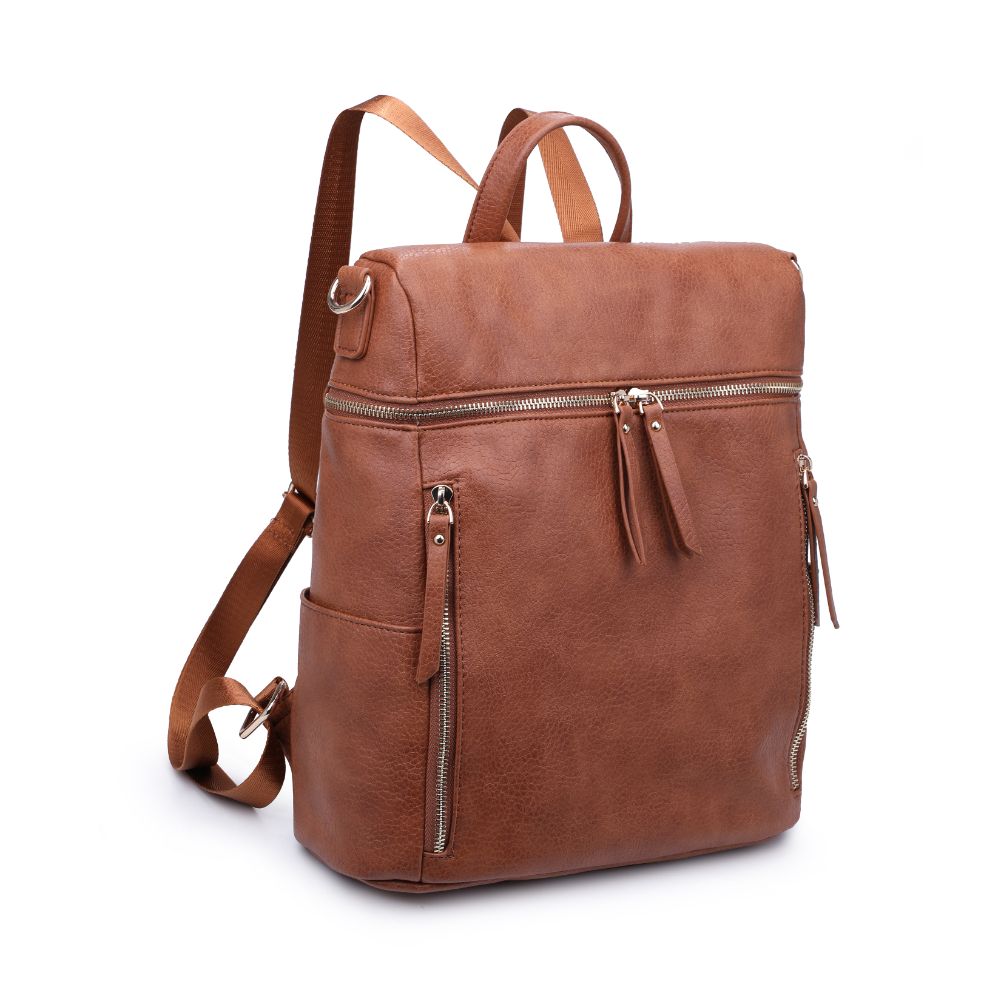 Product Image of Urban Expressions Jefferson Backpack 840611179746 View 6 | Tan