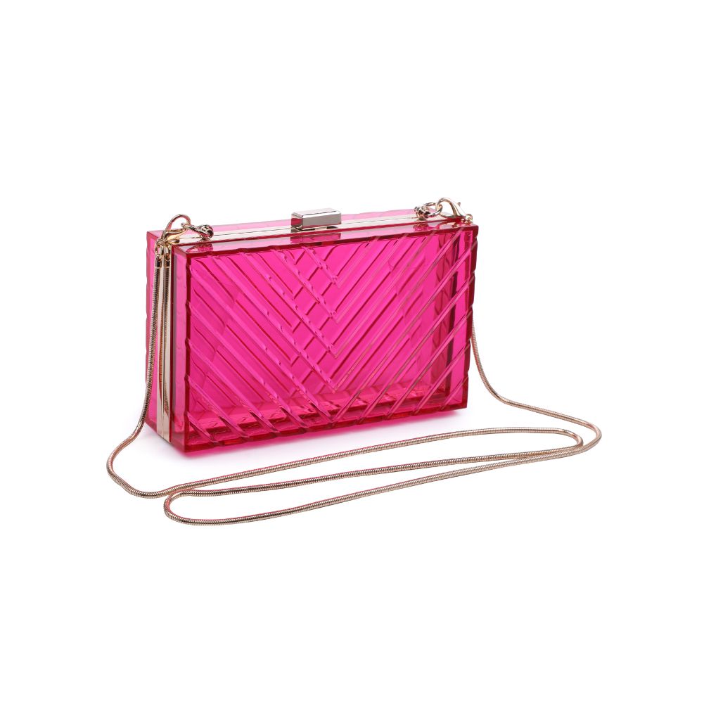 Product Image of Urban Expressions Iggy Evening Bag 840611177513 View 6 | Pink