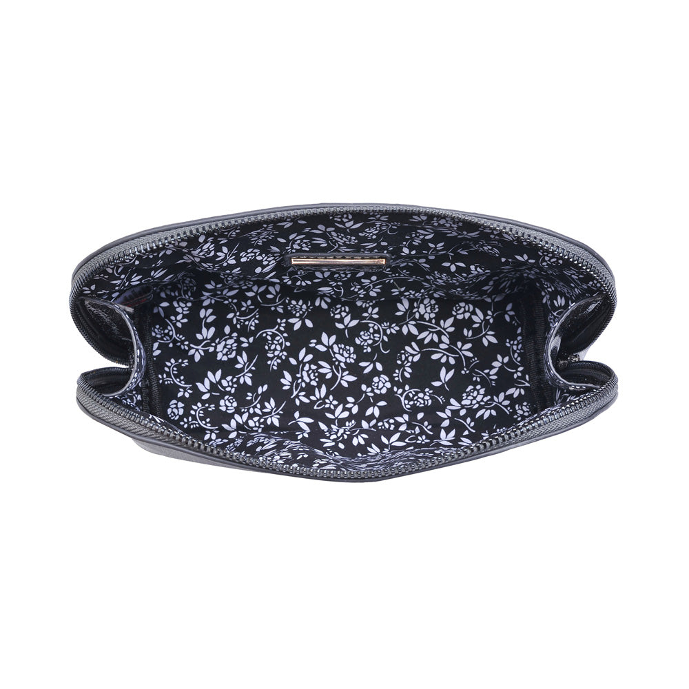 Product Image of Urban Expressions Madonna Cosmetic Pouch NA-840611137067 View 4 | Pewter