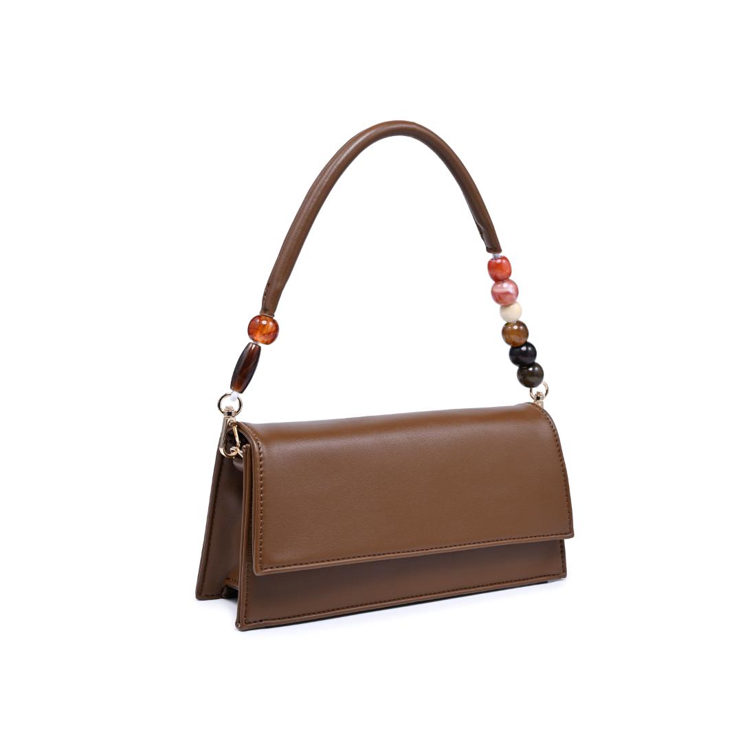 Woman wearing Chocolate Urban Expressions Brooks Crossbody 840504206665 View 6 | Chocolate