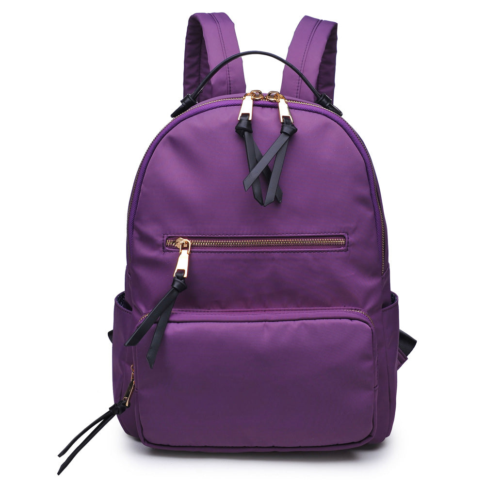 Product Image of Urban Expressions Twirl Backpack 840611137791 View 1 | Purple