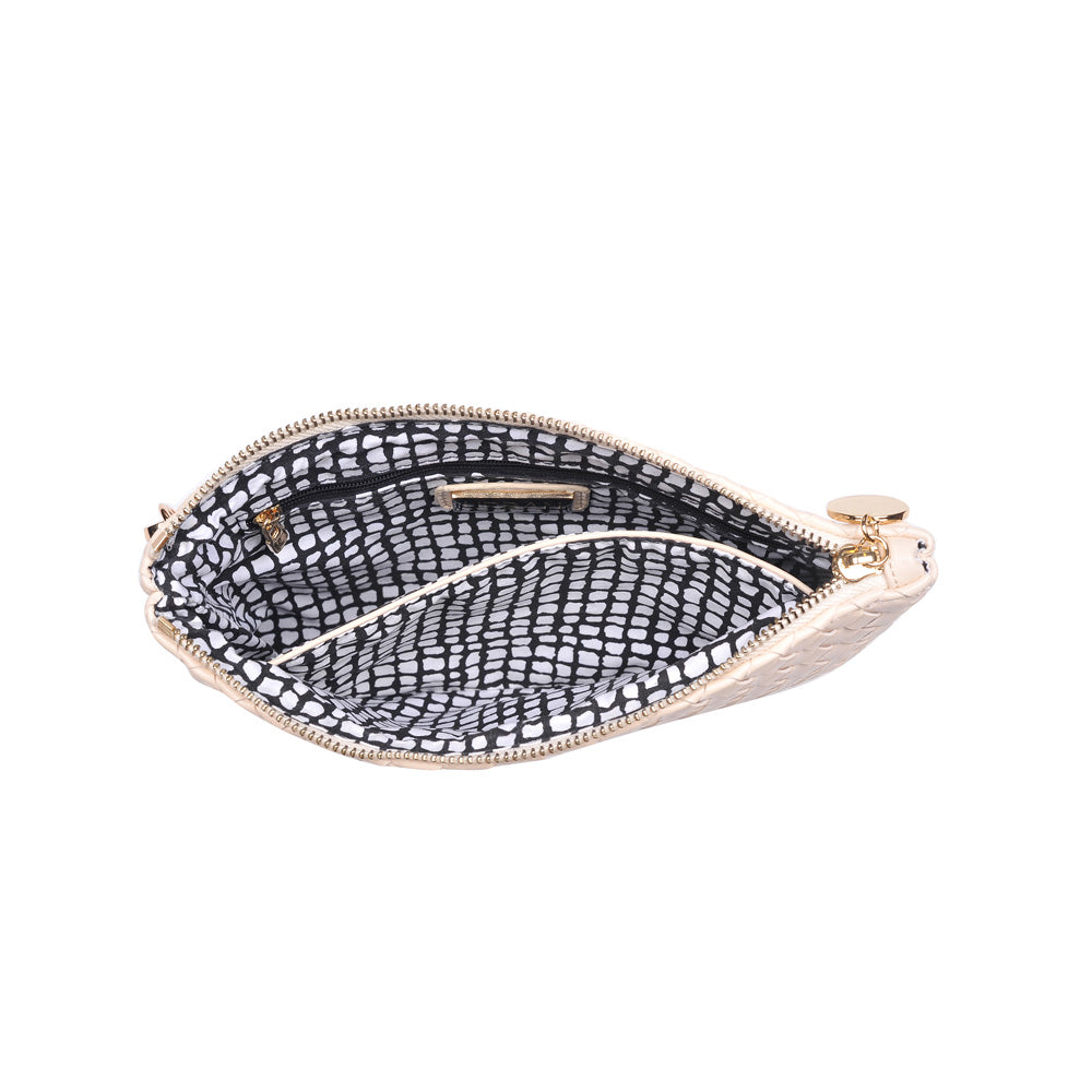 Woman wearing Cream Urban Expressions Joan Wristlet NA-840611160447 View 9 | Cream
