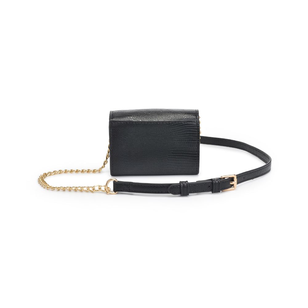 Product Image of Urban Expressions Jasmine Mini Bag 840611181244 View 7 | Black