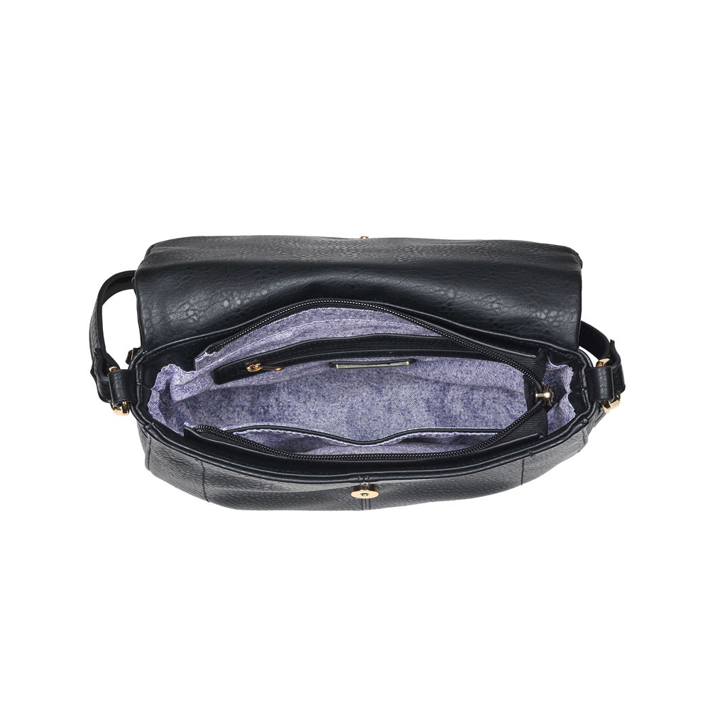 Woman wearing Black Urban Expressions Sunday Messenger 840611148124 View 9 | Black