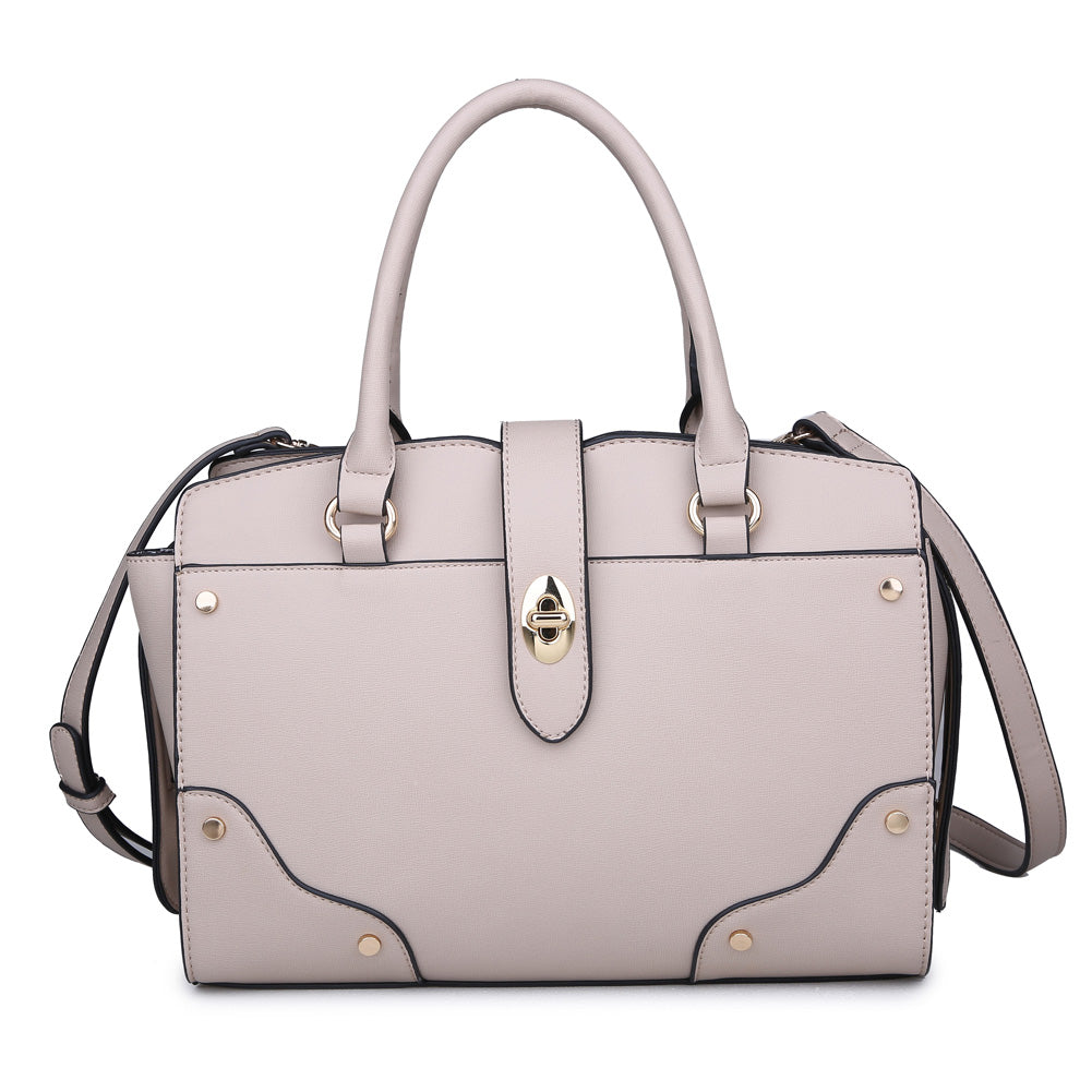 Product Image of Urban Expressions Cleo Satchel NA-840611149466 View 1 | Natural