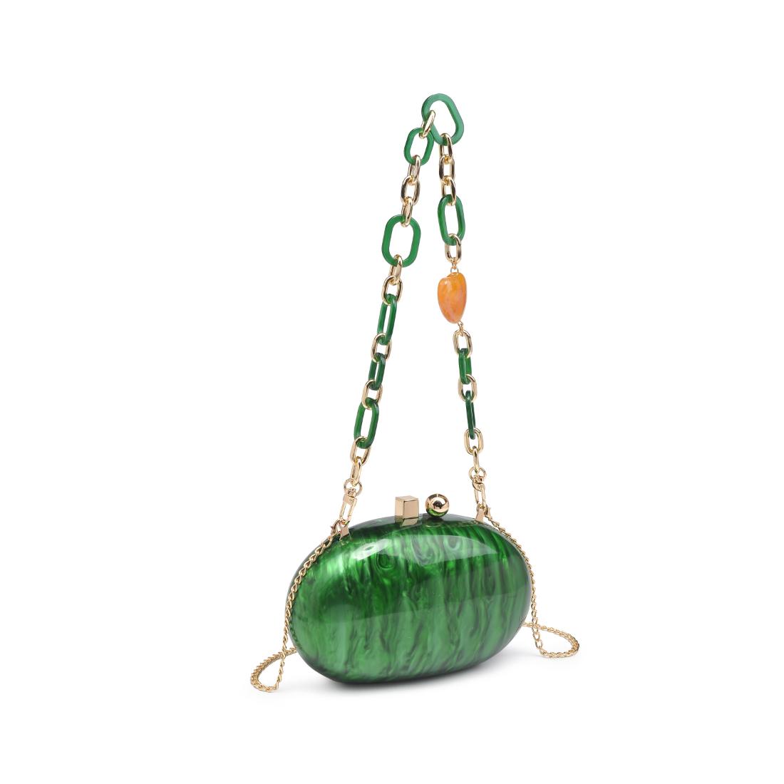 Product Image of Urban Expressions Tamberla Evening Bag 840611152718 View 6 | Emerald