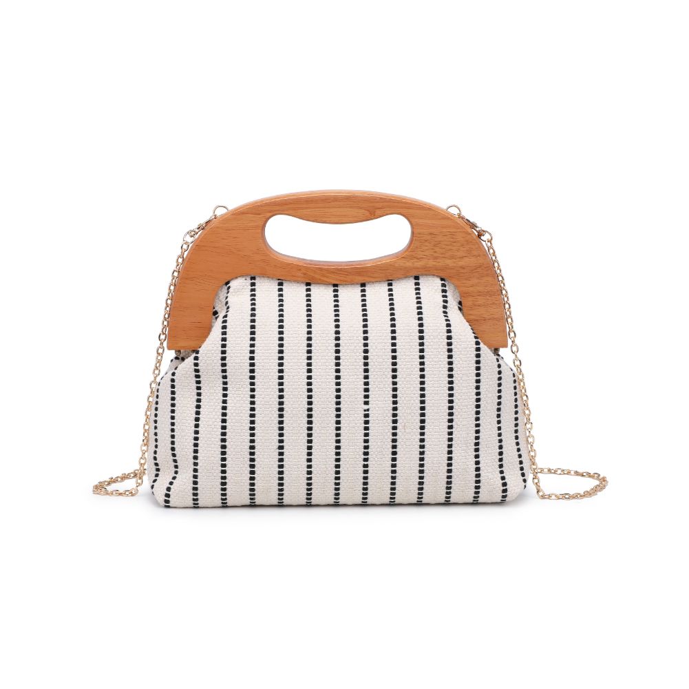 Product Image of Urban Expressions Java Clutch 840611100351 View 5 | White Black