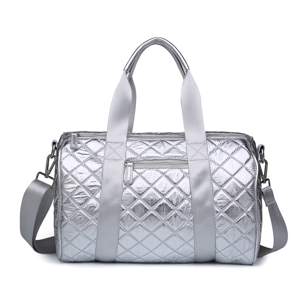 Product Image of Urban Expressions Barre Duffel NA-840611155016 View 3 | Silver