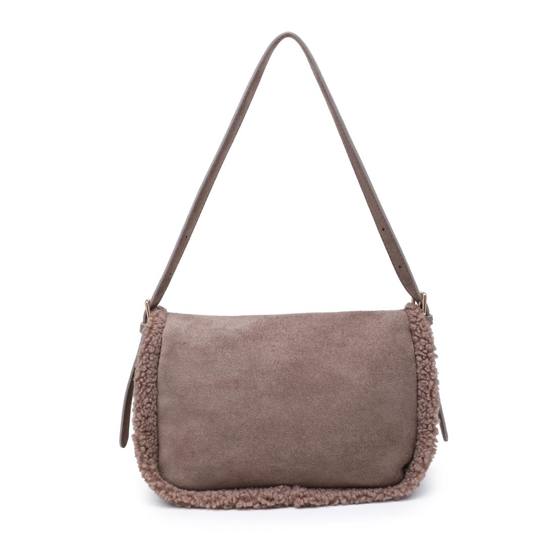 Urban Expressions Zaria Shoulder Bag 840504213359 View 3 | Taupe
