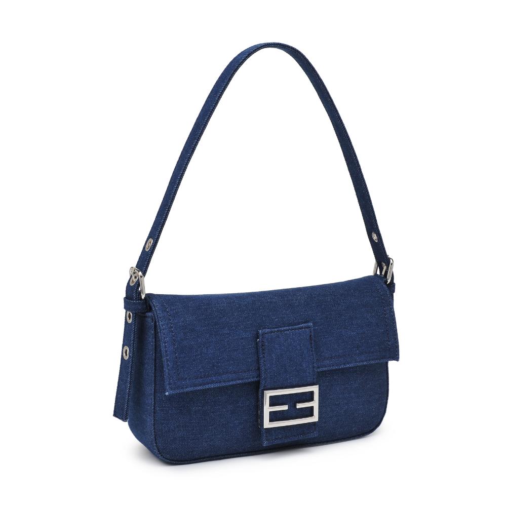 Product Image of Urban Expressions Beverly Crossbody 840611124845 View 6 | Denim
