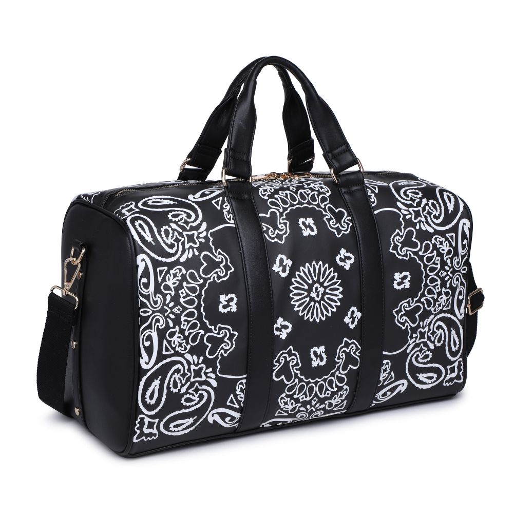 Product Image of Urban Expressions Domenica Weekender 840611186591 View 6 | Black