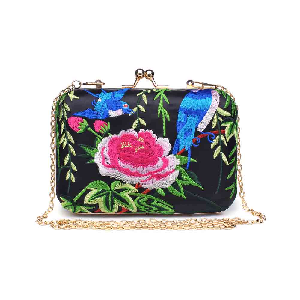 Product Image of Urban Expressions Tango Clutch 840611143136 View 1 | Black