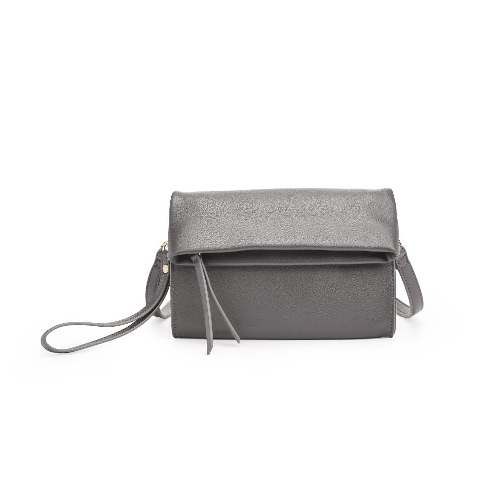Product Image of Urban Expressions Bree Crossbody 840611105448 View 5 | Grey