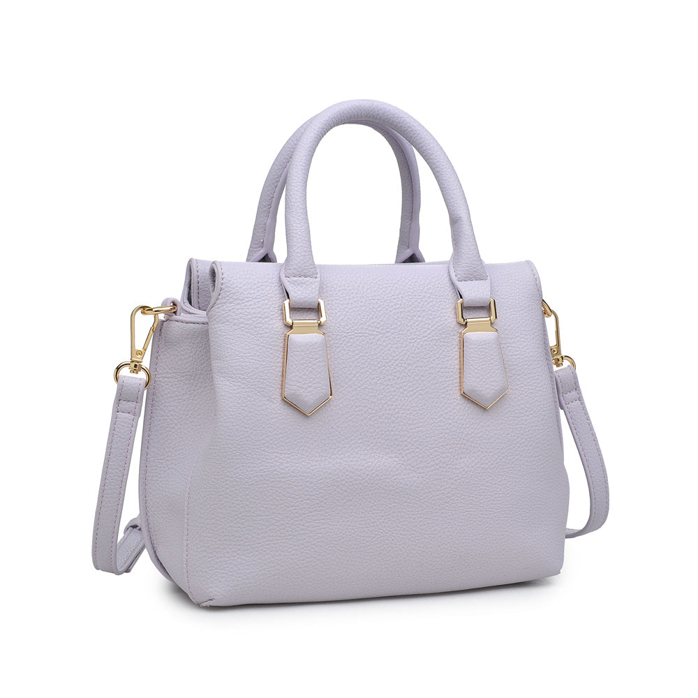 Product Image of Urban Expressions Emmylou Satchel NA-840611146496 View 2 | Lavender