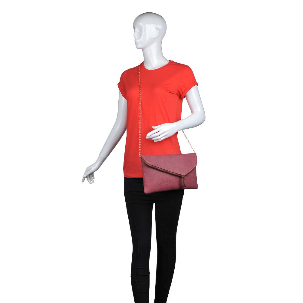 Product Image of Urban Expressions Stella Clutch 840611151568 View 5 | Mauve