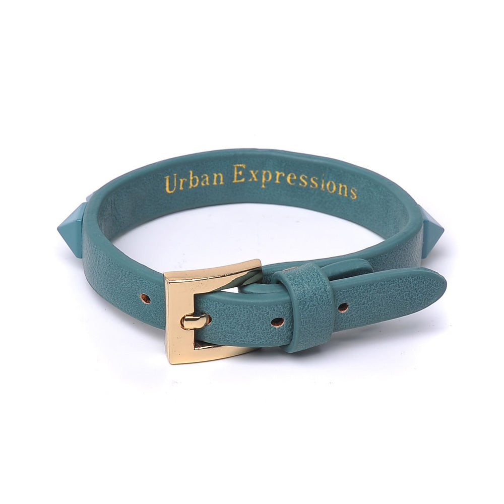 Product Image of Urban Expressions Reggie Bracelet 818209017503 View 3 | Seafoam