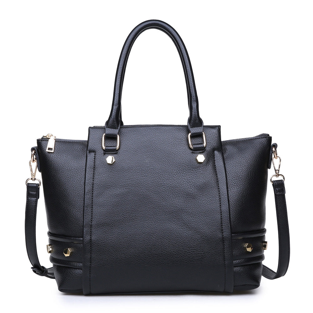 Product Image of Urban Expressions Frankie Satchel NA-840611149527 View 1 | Black