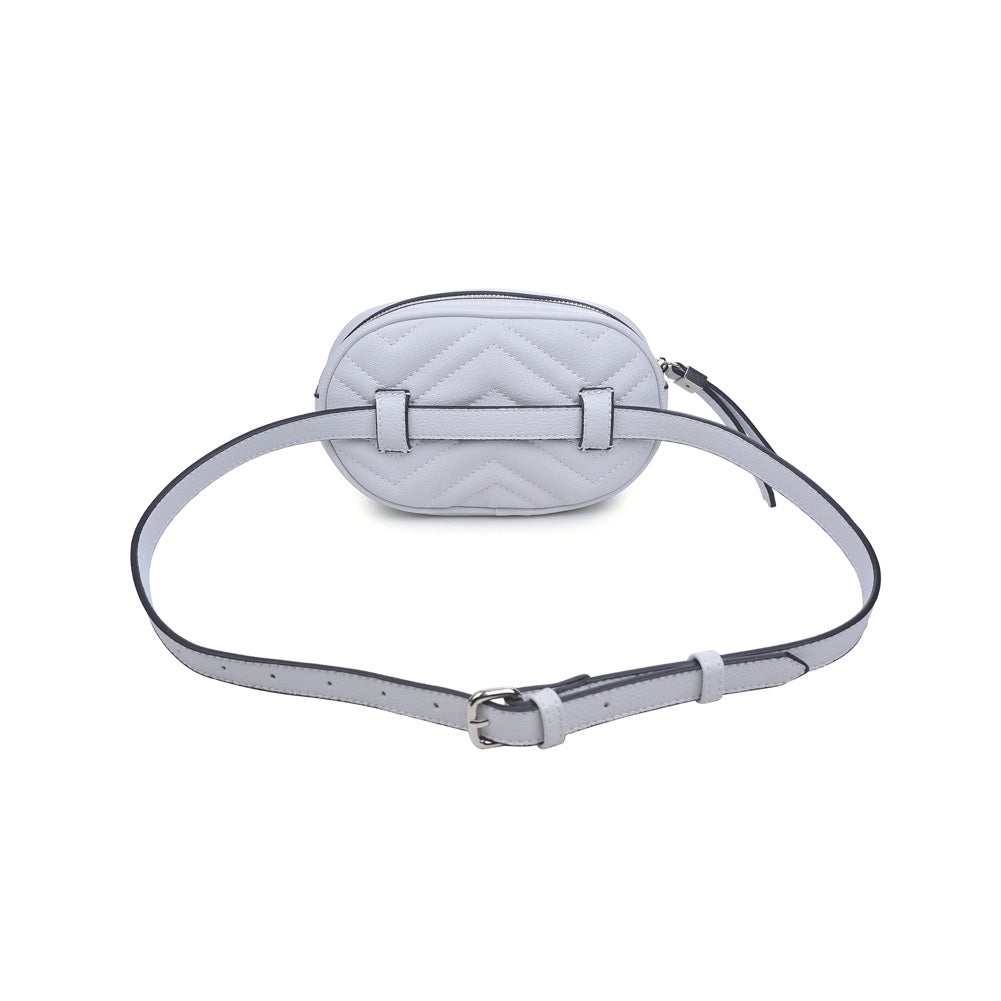 Product Image of Urban Expressions Sage Belt Bag 840611143334 View 3 | Dove Grey