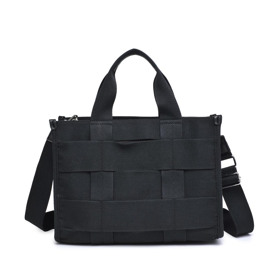 Product Image of Urban Expressions Cherie Satchel 840611156990 View 7 | Black