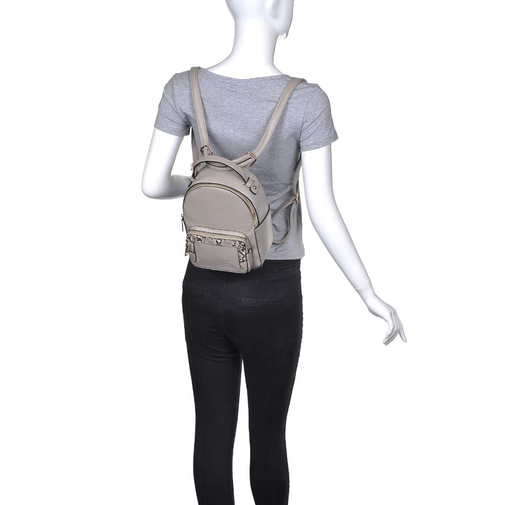Product Image of Urban Expressions Sophie Backpack 840611167286 View 5 | Grey