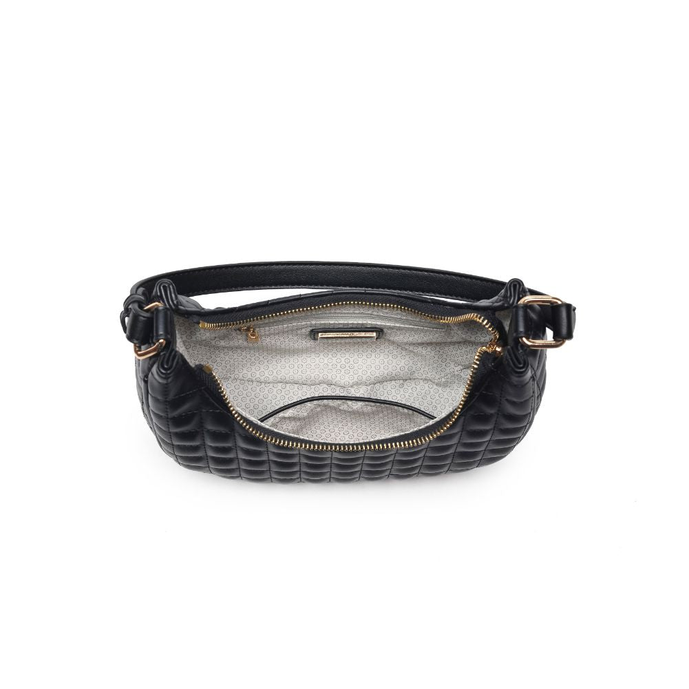 Product Image of Urban Expressions Sybil - Quilted Shoulder Bag 818209018777 View 8 | Black
