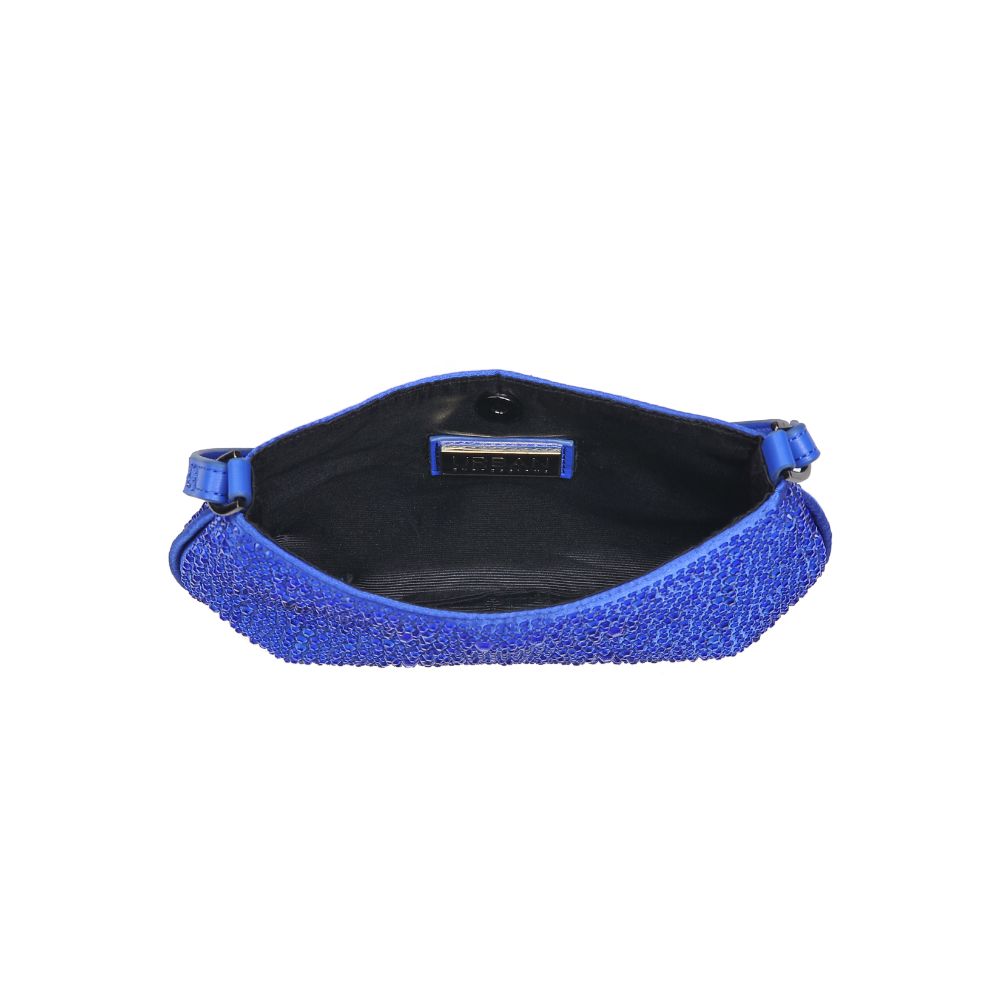 Woman wearing Blue Urban Expressions Simone Evening Bag 840611113887 View 9 | Blue