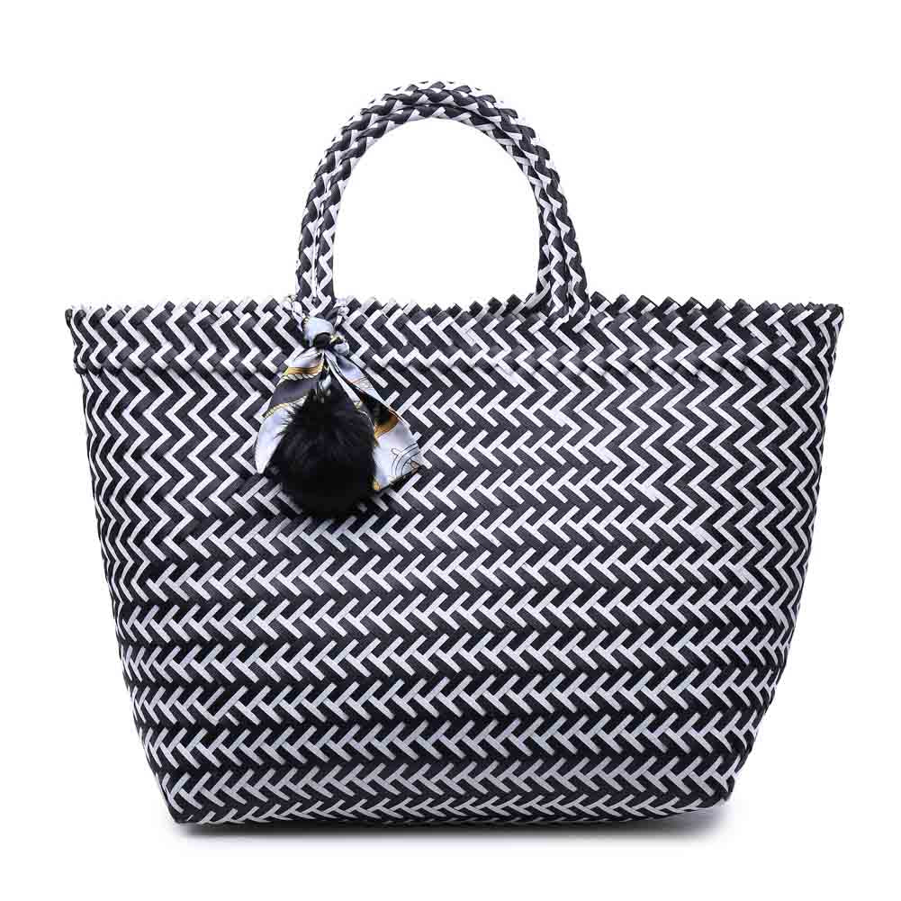 Product Image of Urban Expressions Mojito Tote NA-840611145338 View 1 | Black