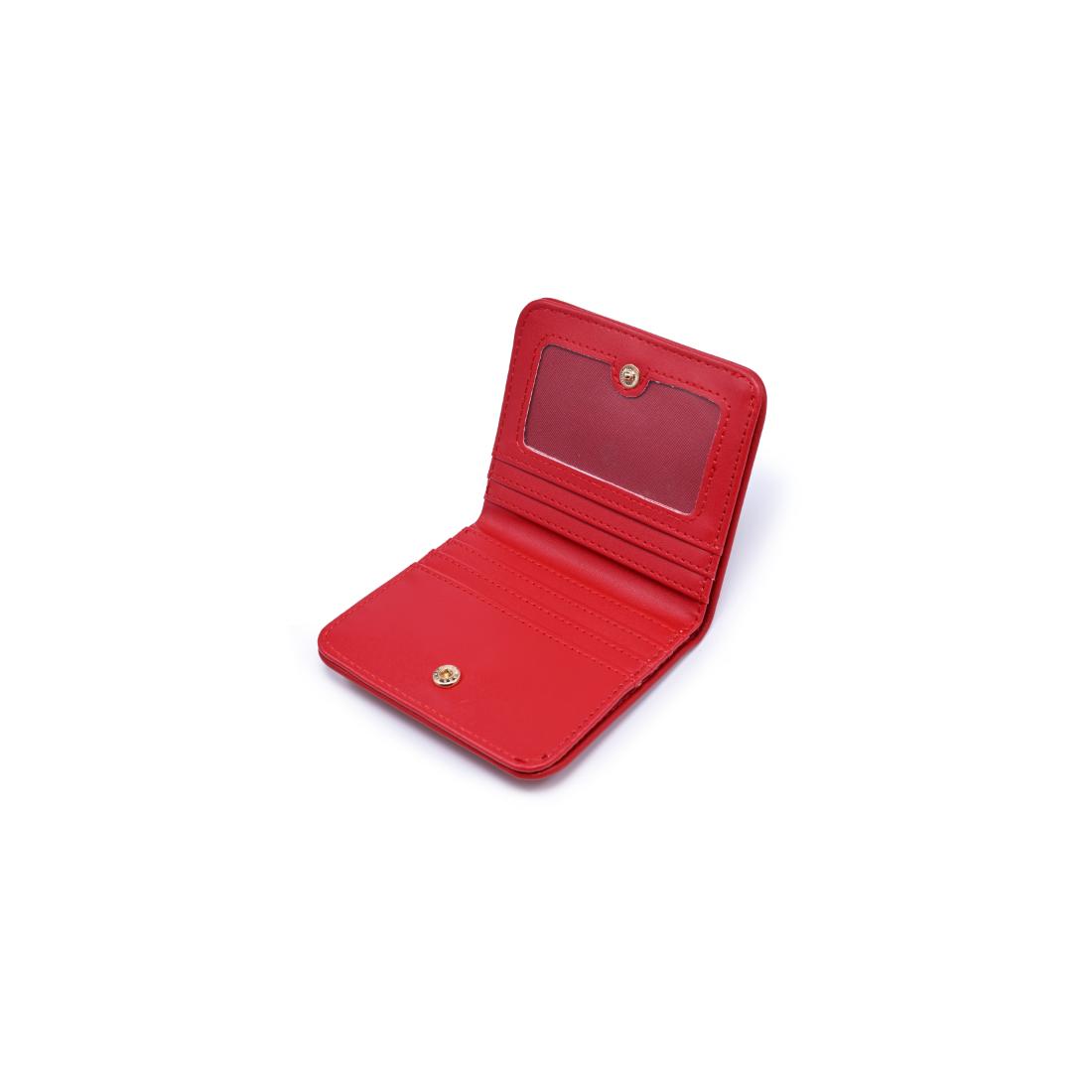Woman wearing Red Urban Expressions Lucy Wallet 840504203985 View 9 | Red