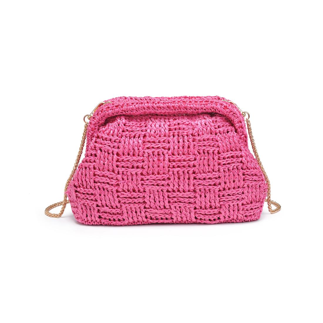 Product Image of Urban Expressions Annie Clutch 840611146281 View 5 | Fuchsia