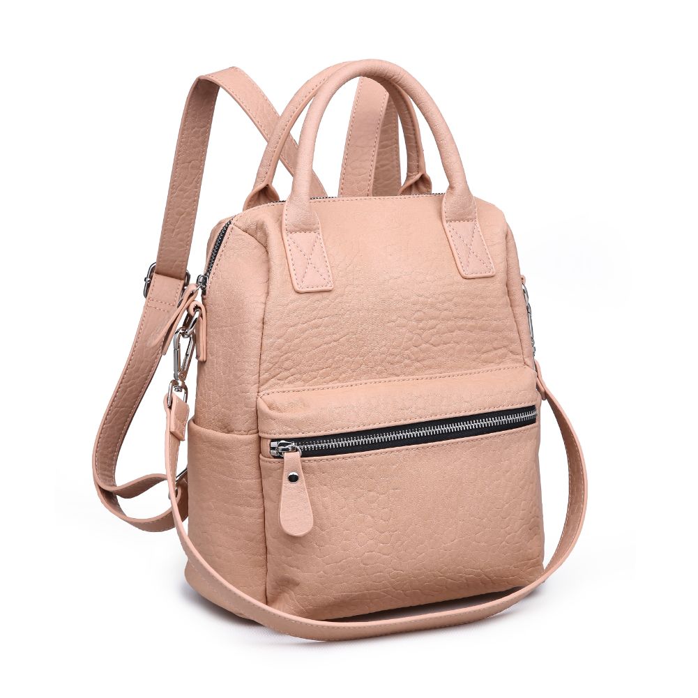 Product Image of Urban Expressions Andre Textured Backpack NA-840611164469 View 2 | Nude