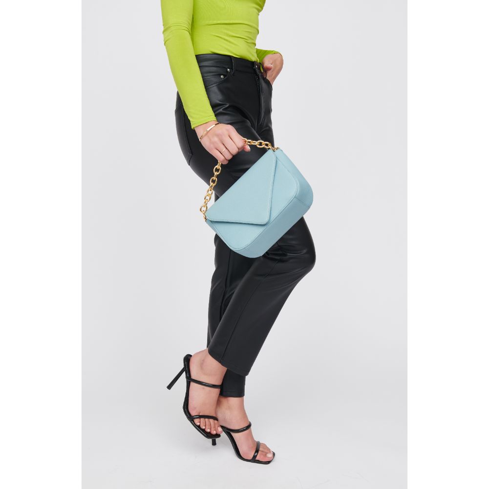 Woman wearing Sky Urban Expressions Rosamund Crossbody 818209019415 View 4 | Sky