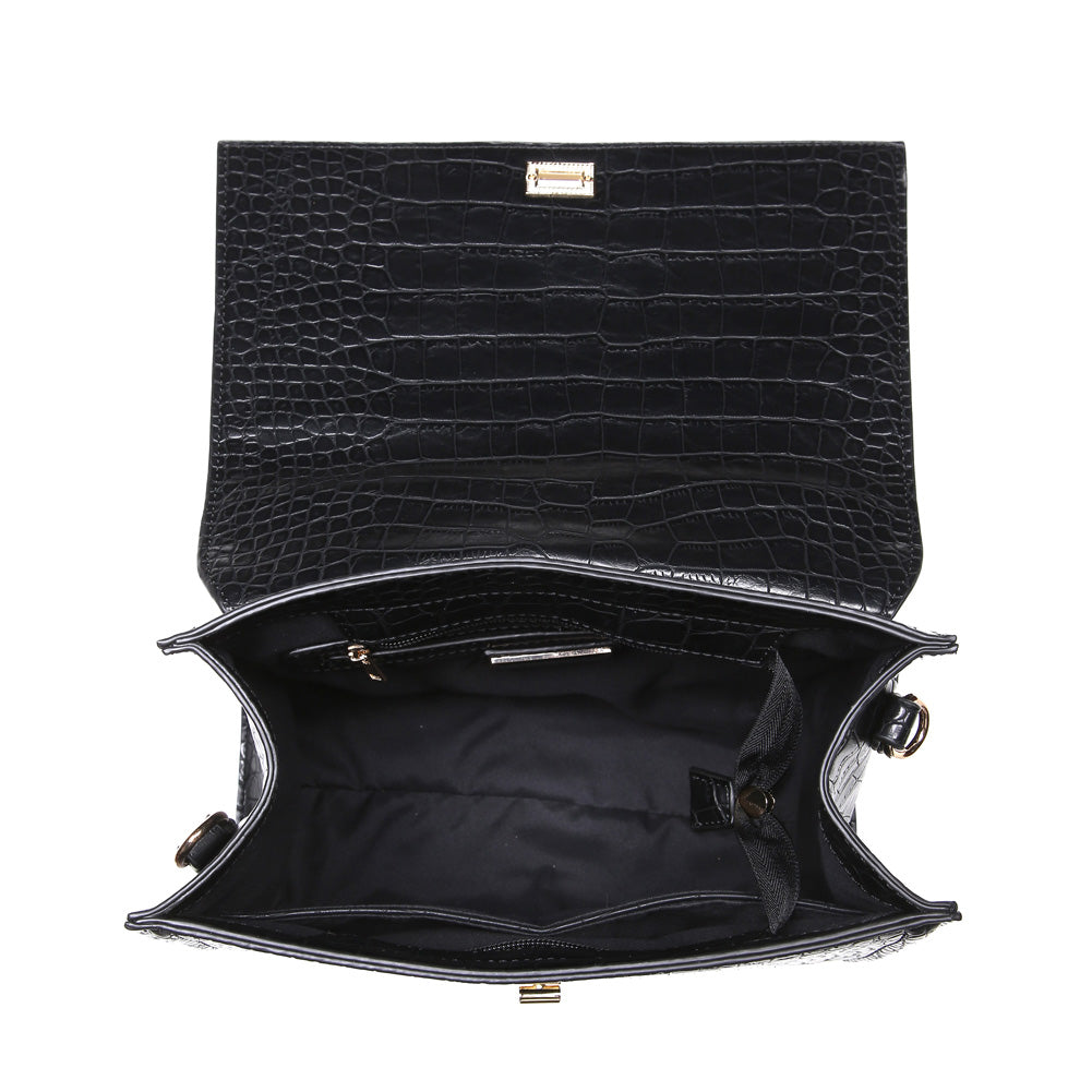 Product Image of Urban Expressions Cappella Satchel 840611154392 View 4 | Black