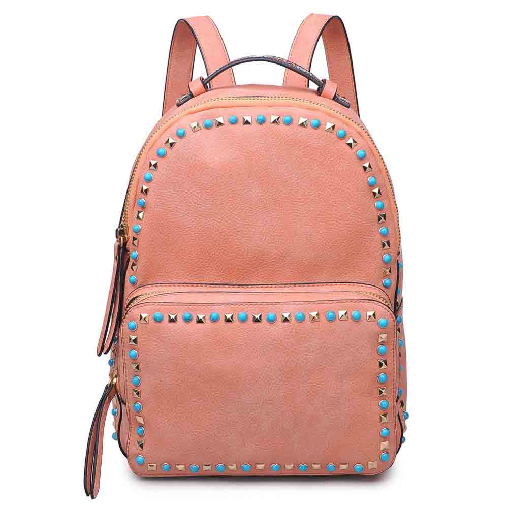 Product Image of Urban Expressions Posh Backpack NA-840611126498 View 1 | Peach