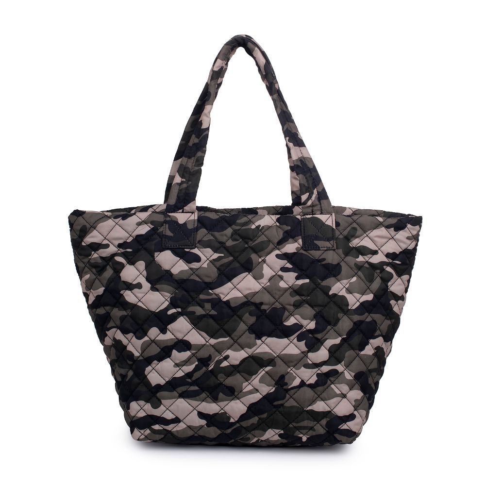 Woman wearing Camo Urban Expressions Breakaway Tote 840611175625 View 5 | Camo