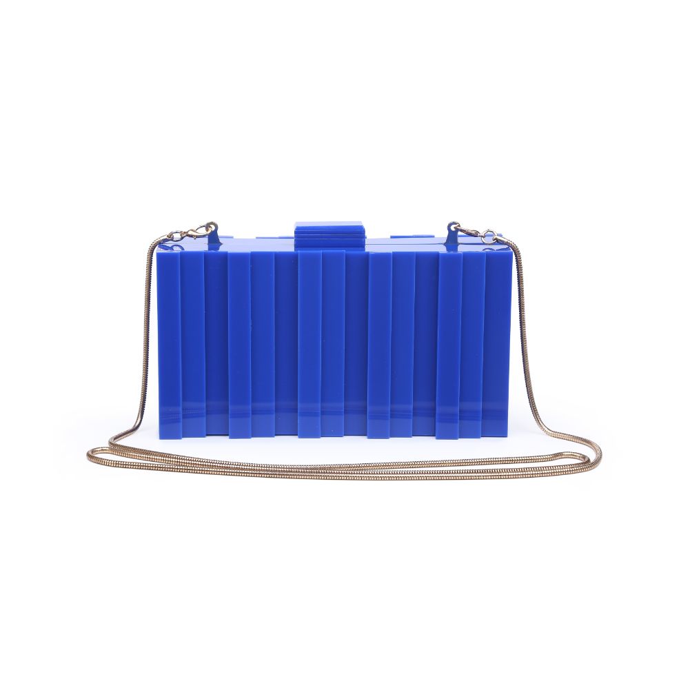 Product Image of Urban Expressions Leo Evening Bag 840611167811 View 1 | Royal Blue
