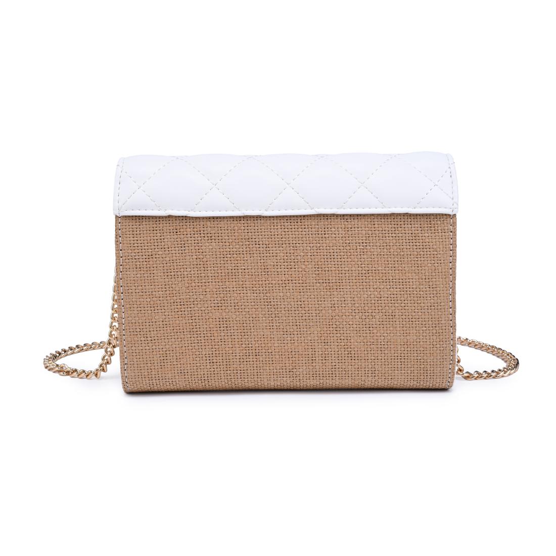 Urban Expressions Shelly - Straw Crossbody 840504203046 View 7 | Natural White