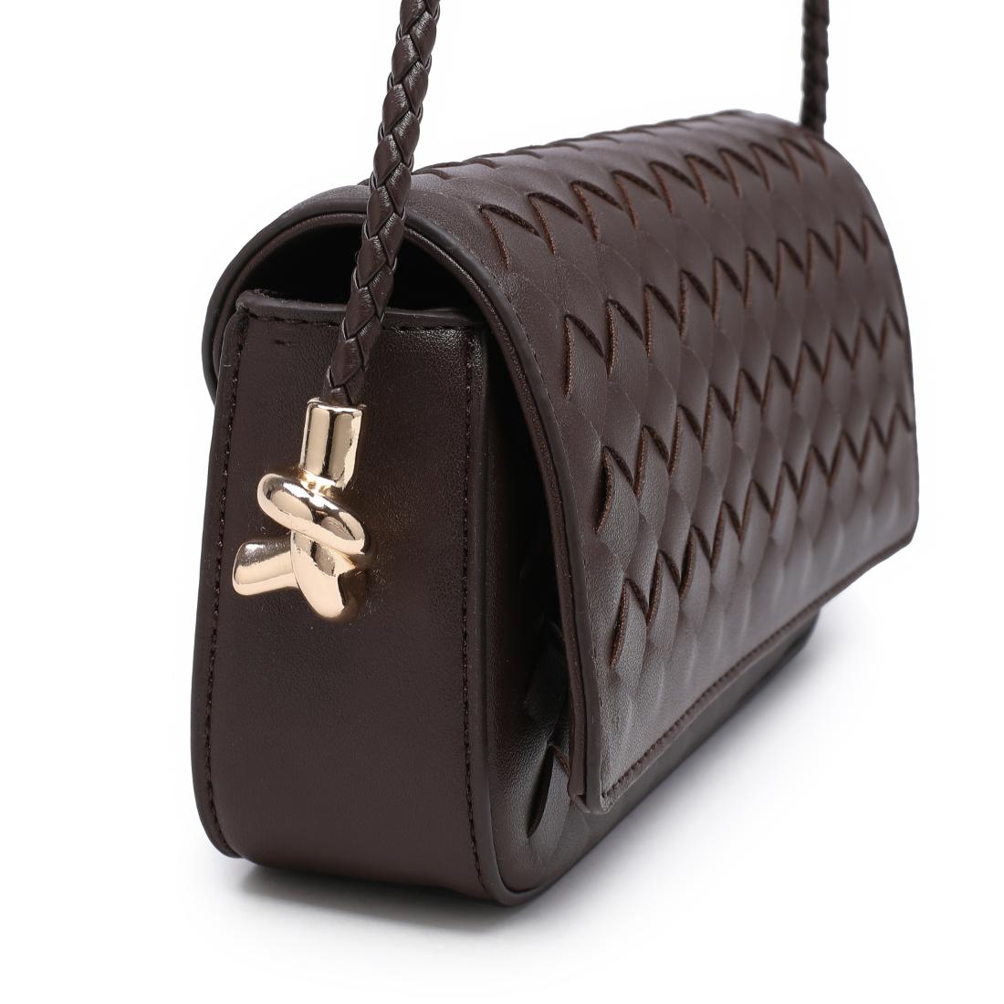 Urban Expressions Cade Shoulder Bag 840504213649 View 8 | Chocolate