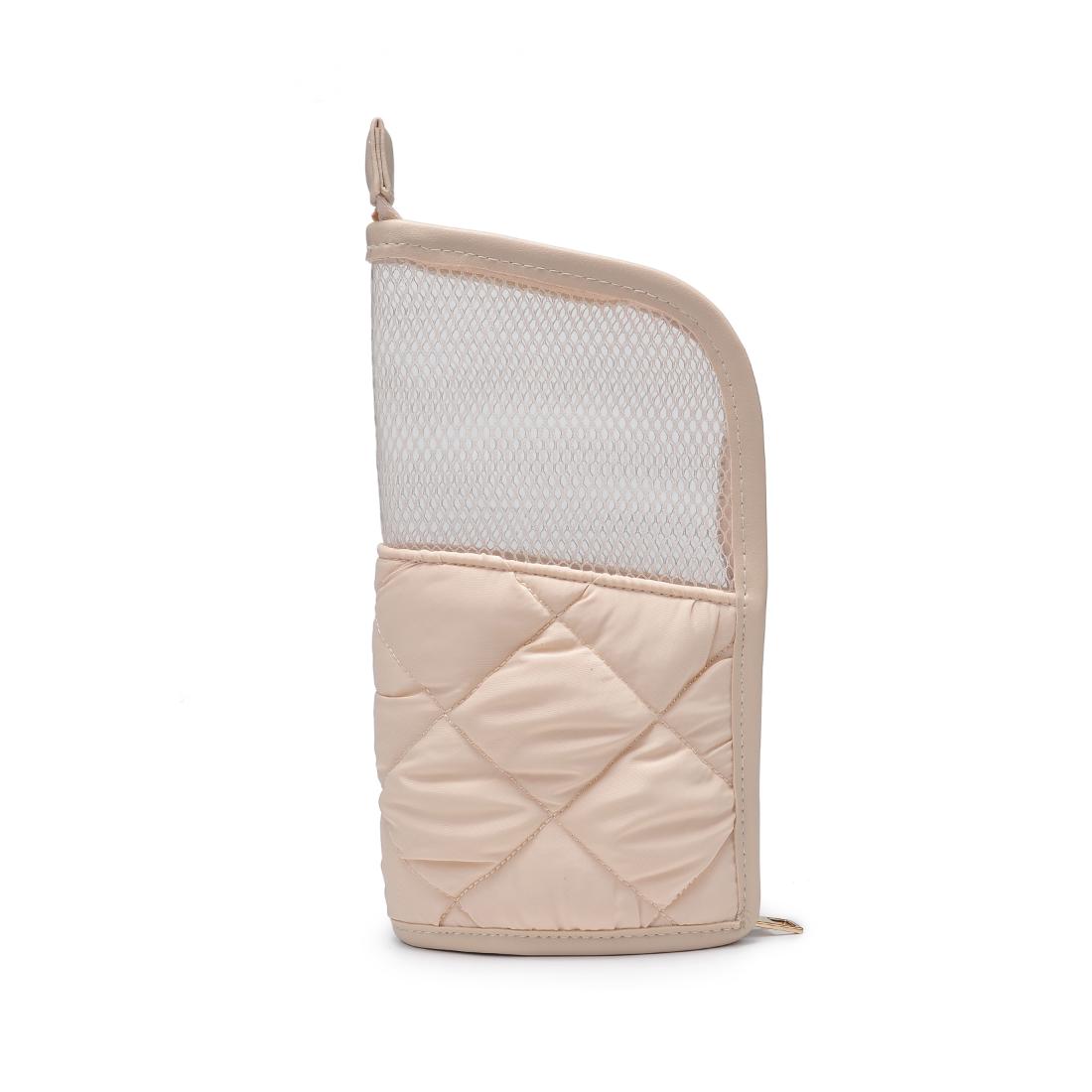 Urban Essentials Makeup MVP - Quilted Nylon Brush Holder 840504201158 View 7 | Cream