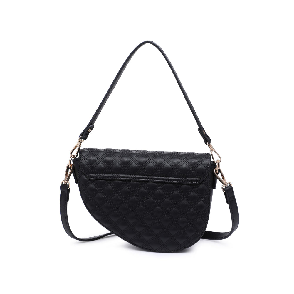 Woman wearing Black Urban Expressions Lorena Baguette 818209011334 View 7 | Black